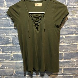 Hollister Olive Green Shirt